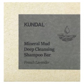 Kundal, Mineral Mud, глубоко очищающий шампунь, французская лаванда, 100 г (3,53 унции) в Москве - eco-herb.ru | фото