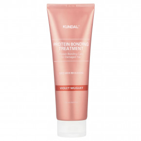 Kundal, протеиновое средство для поврежденных волос, фиолетовая мугет, 250 мл (8,45 жидк. унции) - описание | фото