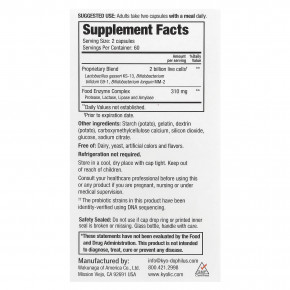 Kyolic, Kyo-Dophilus®, фермент с пробиотиком, 120 капсул в Москве - eco-herb.ru | фото