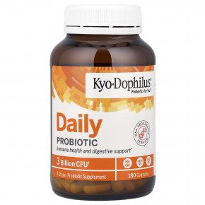 Kyolic, Kyo-Dophilus®, пробиотик для ежедневного приема, 180 капсул в Москве - eco-herb.ru | изображение Kyolic, Kyo-Dophilus®, пробиотик для ежедневного приема, 180 капсул в Москве - eco-herb.ru | фото