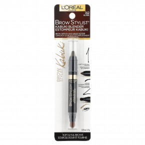 L'Oréal, Brow Stylist, кондиционер для бровей, оттенок 312 блонд, 1,5 г (0,05 унции) в Москве - eco-herb.ru | фото