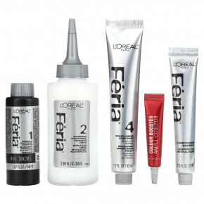 L'Oréal, Feria, насыщенный красный цвет, мерцающий оттенок высокой интенсивности, красный бархат R48, 1 нанесение в Москве - eco-herb.ru | фото