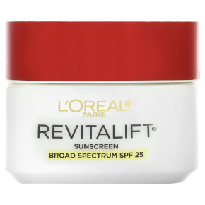 L'Oréal, Revitalift Anti Winkle + Firming, увлажняющее средство, SPF 25, 48 г (1,7 унции) в Москве - eco-herb.ru | фото