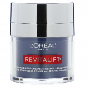 L'Oréal, Revitalift, ночной крем с ретинолом и ниацинамидом, без отдушек, 48 г (1,7 унции) в Москве - eco-herb.ru | фото