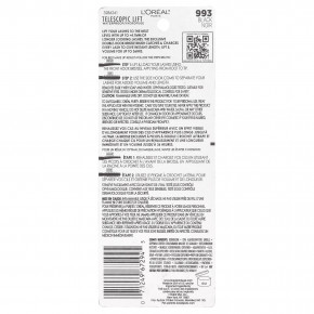 L'Oréal, Telescopic Lift, водостойкая тушь для ресниц, 993 черный, 10 мл (0,33 жидк. Унции) в Москве - eco-herb.ru | изображение L'Oréal, Telescopic Lift, водостойкая тушь для ресниц, 993 черный, 10 мл (0,33 жидк. Унции) в Москве - eco-herb.ru | фото