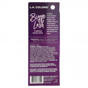 L.A. Colors, Biggie Lash, тушь для ресниц, CBMS812 черная, 12 мл (0,41 жидк. унции) в Москве - eco-herb.ru | фото