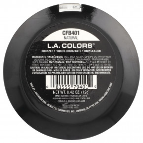 L.A. Colors, бронзер, CFB401 натуральный, 12 г (0,42 унции) в Москве - eco-herb.ru | изображение L.A. Colors, бронзер, CFB401 натуральный, 12 г (0,42 унции) в Москве - eco-herb.ru | фото