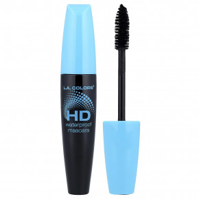 L.A. Colors, HD, водостойкая тушь для ресниц, CBMS314, насыщенный черный, 13 мл (0,43 жидк. унции) - описание | фото