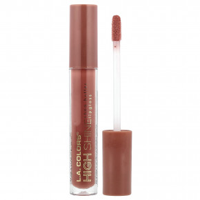 L.A. Colors, High Shine, блеск для губ с маслом ши, CLG934, кукольное лицо, 4 г (0,14 унции) - описание