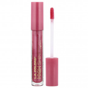 L.A. Colors, High Shine, блеск для губ с маслом ши, CLG936 Playful, 4 г (0,14 унции) - описание