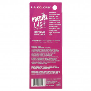 L.A. Colors, Precise Lash, подчеркивающая тушь, CBMS814, черная, 12 мл (0,41 жидк. унции) в Москве - eco-herb.ru | изображение L.A. Colors, Precise Lash, подчеркивающая тушь, CBMS814, черная, 12 мл (0,41 жидк. унции) в Москве - eco-herb.ru | фото