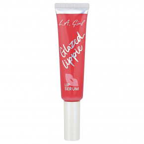 L.A. Girl, Glazed Lippie, сыворотка для губ, GLG953 Kissable, 12 мл (0,4 жидк. унции) - описание | фото