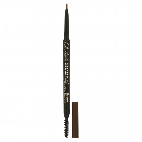 L.A. Girl, Shady Slim Brow Pencil, средне-коричневый, GB356, 0,08 г (0,003 унции) - описание