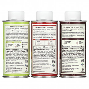 La Tourangelle, LAT Favourites Trio Artisan Oils, 3 штуки, 250 мл (8,45 унции) в Москве - eco-herb.ru | фото