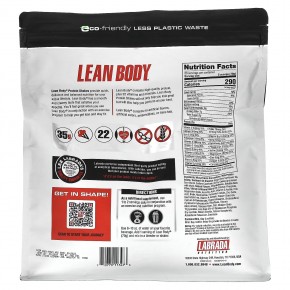 Labrada Nutrition, Lean Body, протеиновый коктейль, заменитель пищи, со вкусом шоколада, 2100 г (4,63 фунта) в Москве - eco-herb.ru | фото