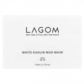 LAGOM, Грязевая маска с белым каолином, 110 мл (3,71 жидк. Унции) в Москве - eco-herb.ru | изображение LAGOM, Грязевая маска с белым каолином, 110 мл (3,71 жидк. Унции) в Москве - eco-herb.ru | фото