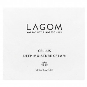 LAGOM, Крем для глубокого увлажнения Cellus, 60 мл (2,02 жидк. Унции) в Москве - eco-herb.ru | изображение LAGOM, Крем для глубокого увлажнения Cellus, 60 мл (2,02 жидк. Унции) в Москве - eco-herb.ru | фото