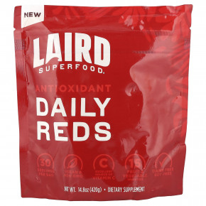 Laird Superfood, Ежедневные красные с антиоксидантами, 420 г (14,8 унции) в Москве - eco-herb.ru | фото