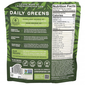 Laird Superfood, Пребиотик Daily Greens, 420 г (14,8 унции) в Москве - eco-herb.ru | фото