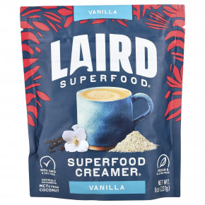 Laird Superfood, Superfood Creamer®, ваниль, 227 г (8 унций) в Москве - eco-herb.ru | фото