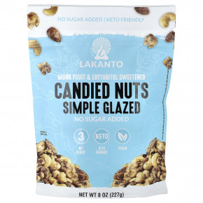 Lakanto, Candied Nuts, глазированные орехи, 227 г (8 унций) в Москве - eco-herb.ru | фото