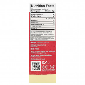 Lakanto, подсластитель из архата с эритритолом, золотой, 30 пакетиков, 90 г (3,17 унции) в Москве - eco-herb.ru | фото