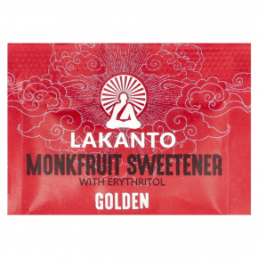 Lakanto, подсластитель из архата с эритритолом, золотой, 30 пакетиков, 90 г (3,17 унции) в Москве - eco-herb.ru | фото
