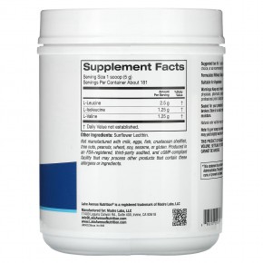 Lake Avenue Nutrition, Быстрорастворимый порошок BCAA, без добавок, 907 г (32 унции) в Москве - eco-herb.ru | фото