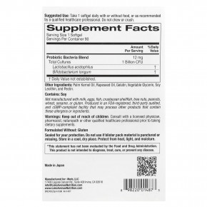 Lake Avenue Nutrition, Пробиотик в мини-таблетках, 2 штамма здоровых бактерий, 1 млрд КОЕ, 90 маленьких мягких таблеток (Товар снят с продажи) в Москве - eco-herb.ru | фото