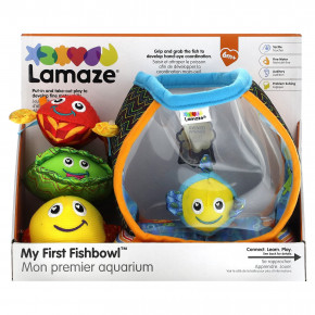 Lamaze, My First Fishbowl, от 6 месяцев, 1 игрушка - описание | фото