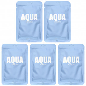 Lapcos, Aqua Hydrating Sheet Beauty Mask Set, 5 шт., По 30 мл (1,01 жидк. унц.) в Москве - eco-herb.ru | фото