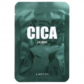 Lapcos, Cica успокаивающая тканевая маска, 1 шт., 30 мл (1,01 жидк. Унции) (Товар снят с продажи) в Москве - eco-herb.ru | фото