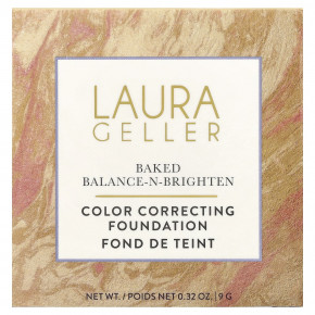 Laura Geller, Baked Balance-N-Brighten, тональный крем для коррекции цвета, 0006021B фарфоровый, 9 г (0,32 унции) в Москве - eco-herb.ru | фото