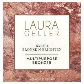 Laura Geller, Baked Bronze-N-Brighten, универсальный бронзер, 0007011B темный, 9 г (0,32 унции) в Москве - eco-herb.ru | изображение Laura Geller, Baked Bronze-N-Brighten, универсальный бронзер, 0007011B темный, 9 г (0,32 унции) в Москве - eco-herb.ru | фото