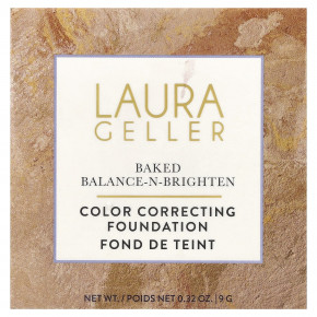 Laura Geller, тональный крем для коррекции цвета Baked Balance-N-Brighten, 0006022B Fair, 9 г (0,32 унции) в Москве - eco-herb.ru | фото
