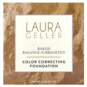 Laura Geller, тональный крем для коррекции цвета Baked Balance-N-Brighten, 0006028B песочный, 9 г (0,32 унции) в Москве - eco-herb.ru | фото