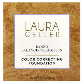 Laura Geller, тональный крем для коррекции цвета Baked Balance-N-Brighten, оттенок 0006025B золотистый, 9 г (0,32 унции) в Москве - eco-herb.ru | фото