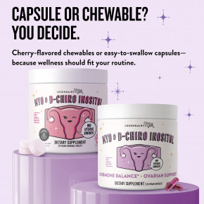 Legendairy Milk, Myo & D-Chiro Inositol, 120 веганских капсул в Москве - eco-herb.ru | изображение Legendairy Milk, Myo & D-Chiro Inositol, 120 веганских капсул в Москве - eco-herb.ru | фото