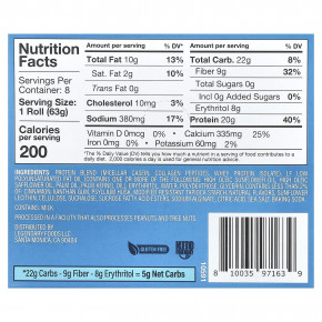 Legendary Foods, протеиновая булочка, корица, 8 шт. по 63 г (2,2 унции) в Москве - eco-herb.ru | фото