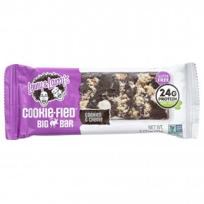Lenny & Larry's, Cookie-Fied® Big Bar, печенье и крем, 12 батончиков, 90 г (3,17 унции) в Москве - eco-herb.ru | фото