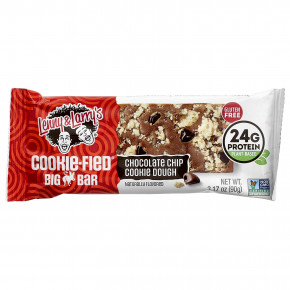 Lenny & Larry's, Cookie-Fied® Big Bar, тесто для печенья с шоколадной крошкой, 12 батончиков, 90 г (3,17 унции) в Москве - eco-herb.ru | изображение Lenny & Larry's, Cookie-Fied® Big Bar, тесто для печенья с шоколадной крошкой, 12 батончиков, 90 г (3,17 унции) в Москве - eco-herb.ru | фото