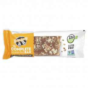 Lenny & Larry's, The Complete Cookie-fied Bar, арахисовая паста и шоколадная крошка, 9 батончиков, 45 г (1,59 унции) в Москве - eco-herb.ru | фото