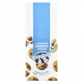 Lenny & Larry's, The Complete Crunchy Cookies®, шоколадная крошка, 12 пакетиков по 35 г (1,25 унции) в Москве - eco-herb.ru | фото