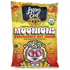 LesserEvil, Moonion, HyperSpace, лук, 170 г (6 унций) - подробнее LesserEvil, Moonion, HyperSpace, лук, 170 г (6 унций) - описание