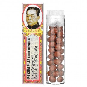 Li Chung Shing Tong, Po Chai Pills, 10 флаконов, 18,9 г (0,67 унции) в Москве - eco-herb.ru | фото