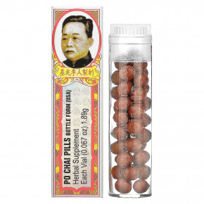 Li Chung Shing Tong, Po Chai Pills, 10 флаконов, 18,9 г (0,67 унции) в Москве - eco-herb.ru | фото