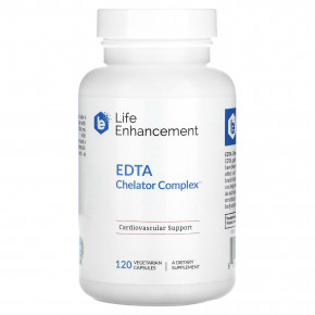 Life Enhancement, EDTA Chelator Complex, 120 вегетарианских капсул - описание | фото