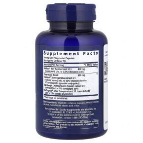 Life Extension, Adrenal Energy Formula, средство для поддержки надпочечников, 60 вегетарианских капсул в Москве - eco-herb.ru | фото