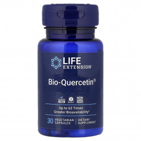 Life Extension, Bio-Quercetin®, 30 вегетарианских капсул - описание | фото