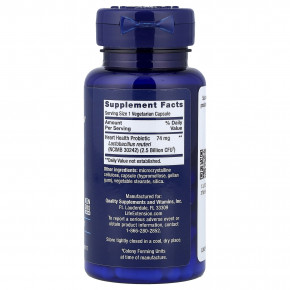 Life Extension, FLORASSIST®, пробиотик для здоровья сердца, 60 вегетарианских капсул (74 мг в 1 капсуле) в Москве - eco-herb.ru | изображение Life Extension, FLORASSIST®, пробиотик для здоровья сердца, 60 вегетарианских капсул (74 мг в 1 капсуле) в Москве - eco-herb.ru | фото